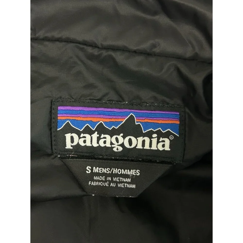 Patagonia Nano Puff Jacket Mens Small Black Insulated Full Zip Hiking Outdoor - Picture 3 of 14